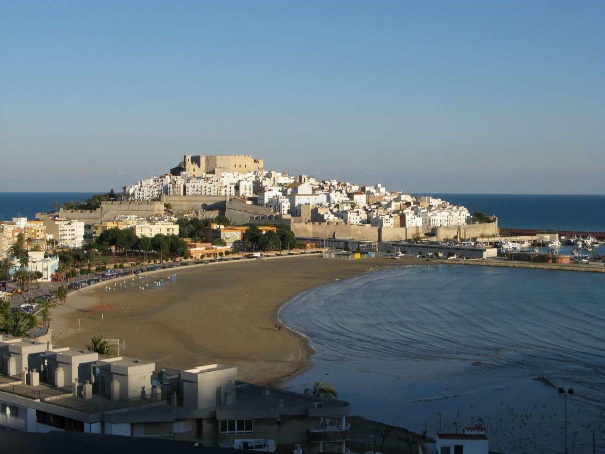 Primera Linea En Playa Sur. Plaza Constitucion Peñíscola 外观 照片